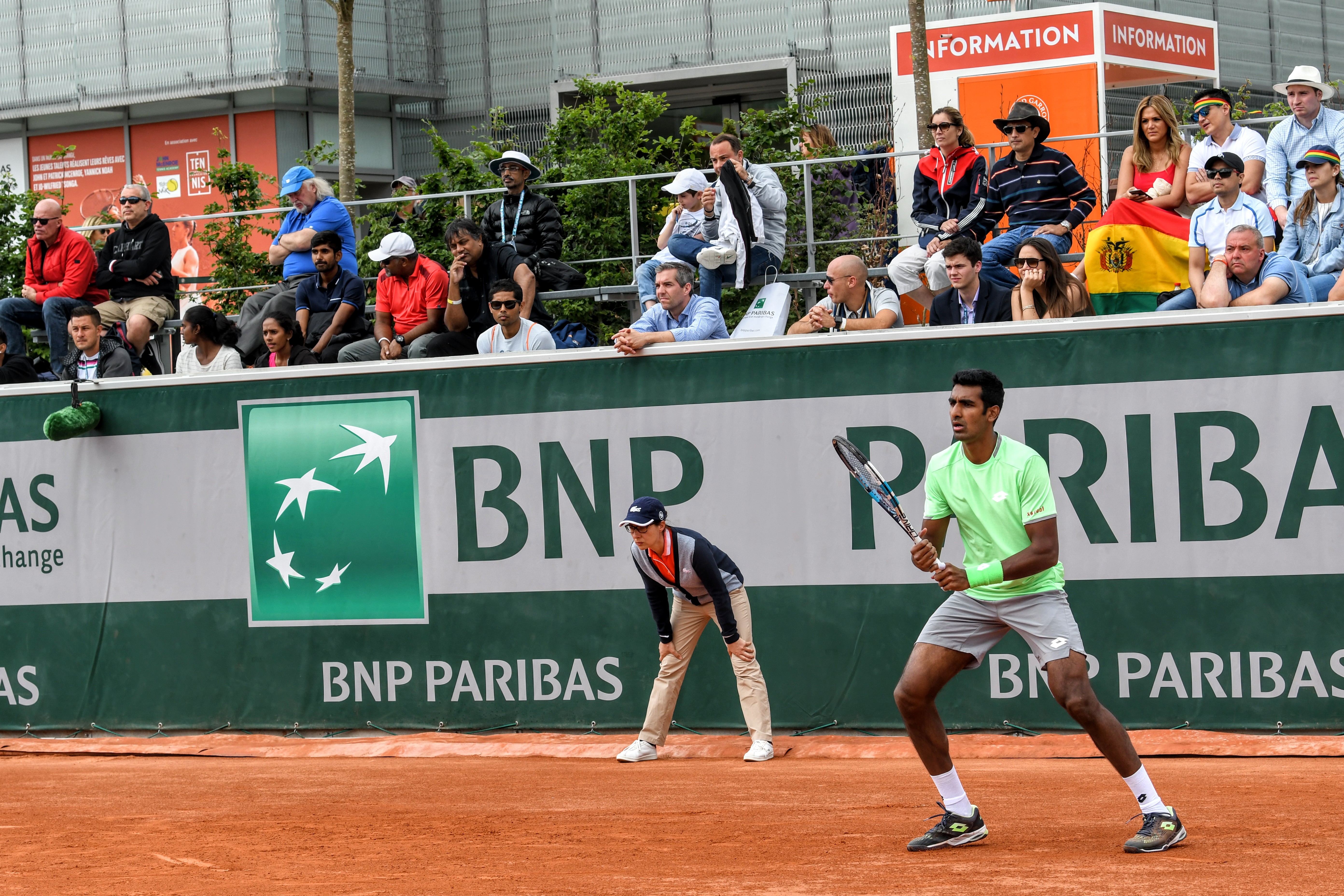 Prajnesh’s journey at the French Open 2019 – Photos