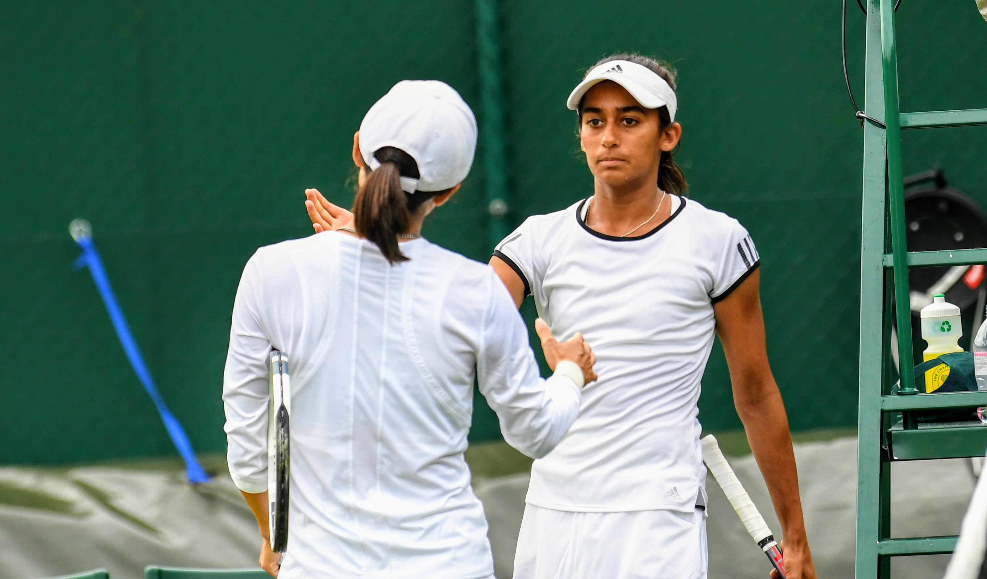 British-Indian Naiktha Bains makes her Wimbledon debut