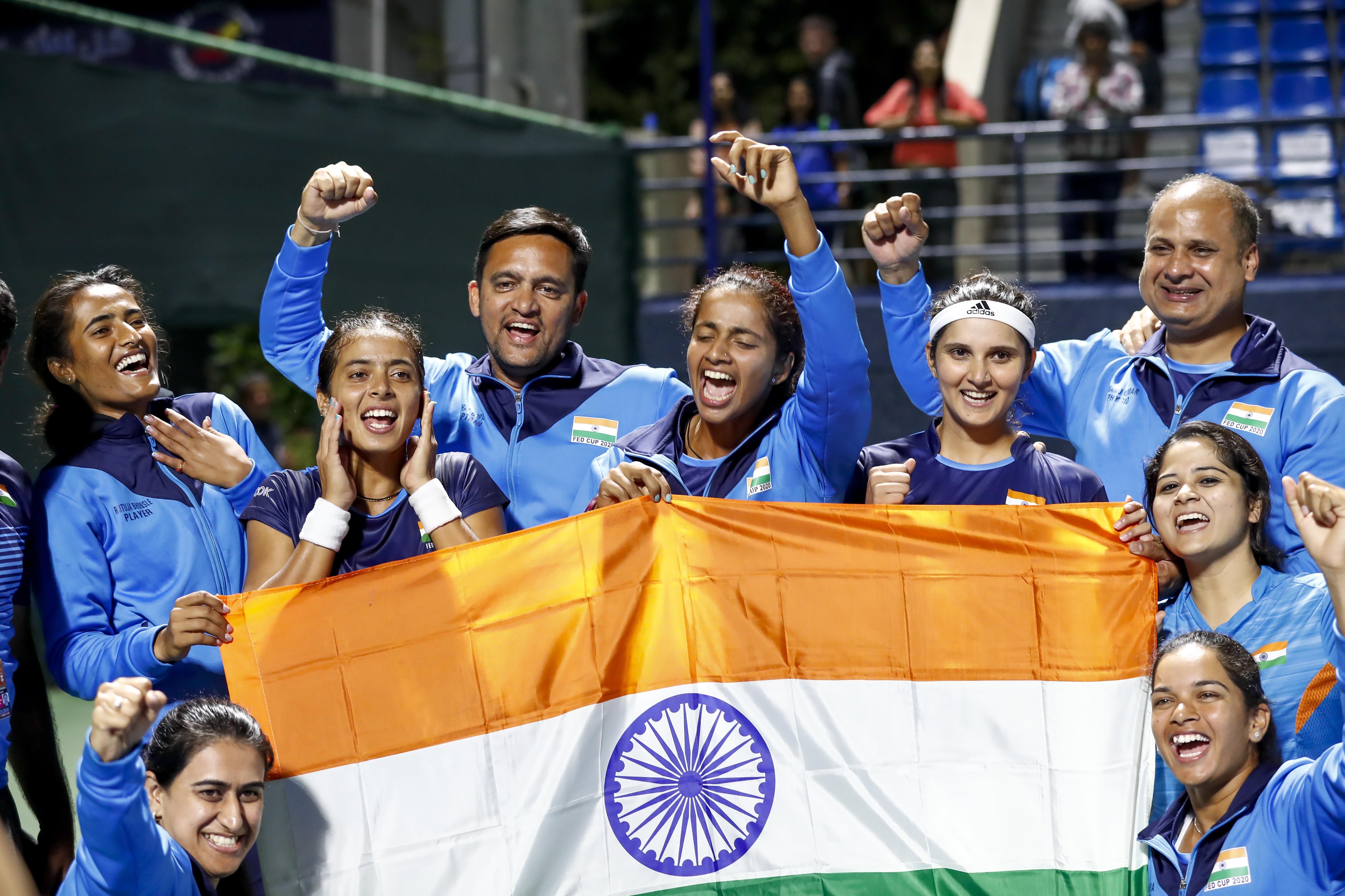 Fed Cup : Indian Team Creates History By Qualifying For The World Group Playoffs For The First Time Ever
