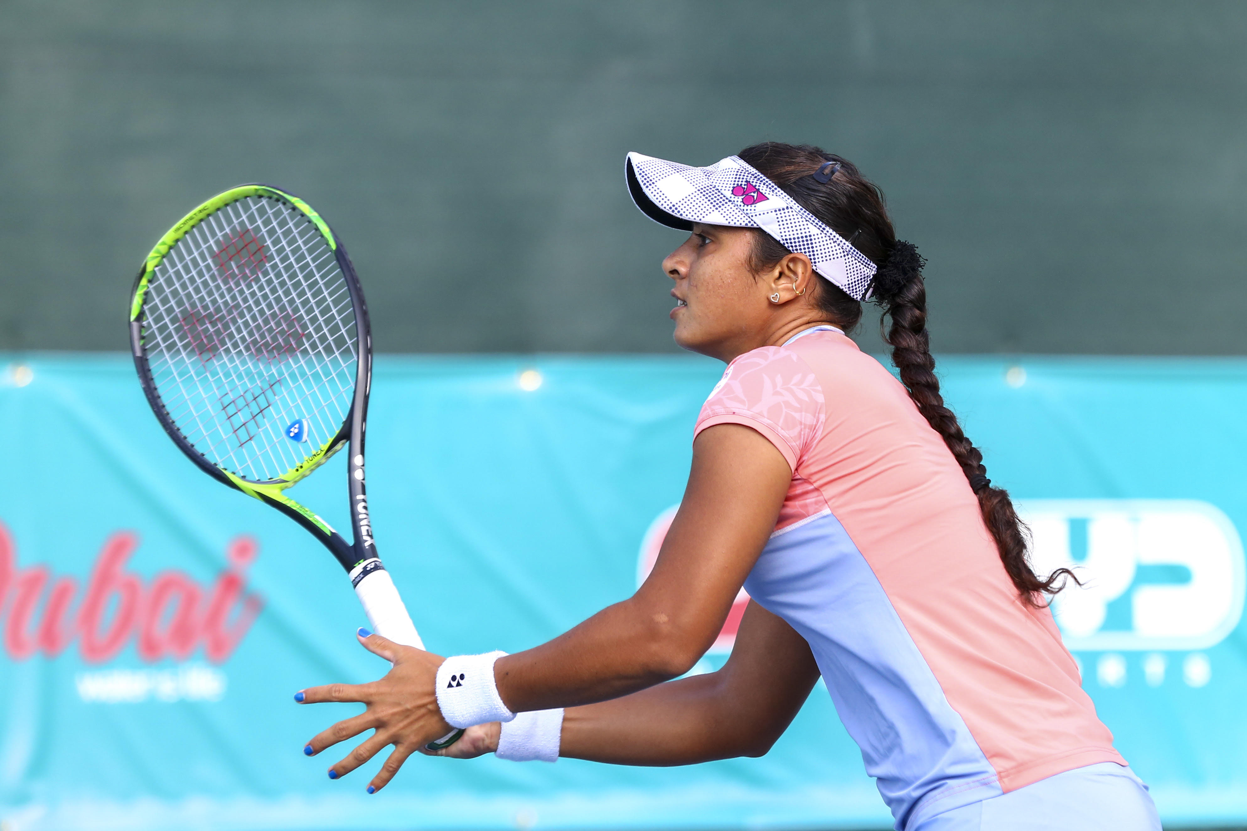 “I really enjoy playing in Dubai” – Ankita Raina, after her loss in 3 sets to #64 Siniakova in Dubai