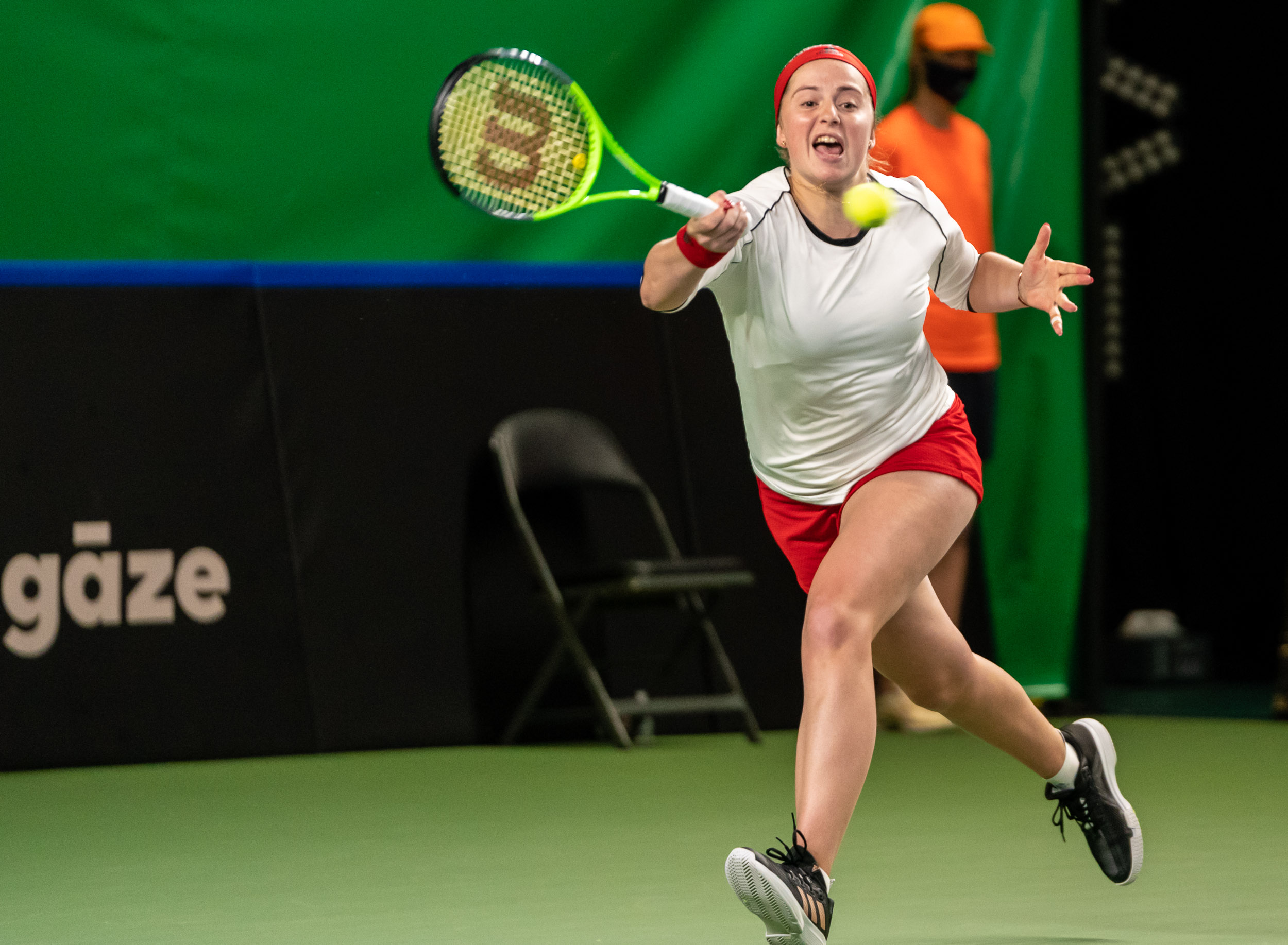“I had the confidence that I am a better player and that confidence helped me to play well on the crucial points” – Jelena Ostapenko