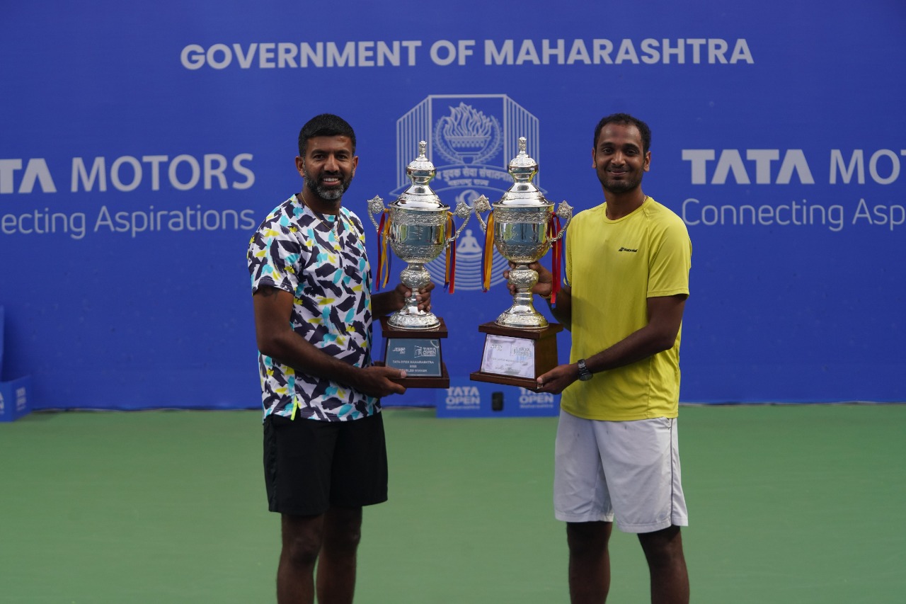Bopanna-Ramkumar crowned doubles champions at 2022 Tata Open Maharashtra