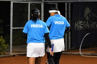 Sowjanya Bavisetti and Riya Bhatia – Photos from India vs Indonesia at 2022 Billie Jean King Cup
