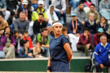 In pictures: Sania Mirza’s French Open Mixed Doubles Round 1 win