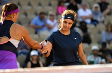 In Pictures: Sania Mirza out in Roland Garros R3