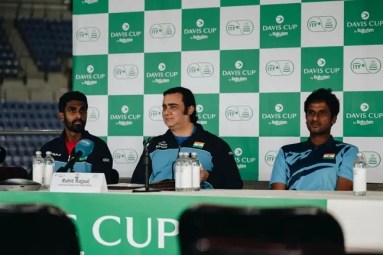 “It’s not an extremely fast surface and a lot of us like the surface here”- Prajnesh at the Pre Draw Press Conference