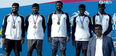 National Games Tennis Day 3 – Gujarat wins Gold in women’s and Maharashtra in men’s team event