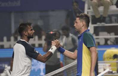 “It was a high quality match” – Sumit Nagal, after losing a tight one to WR #54 Krajinovic
