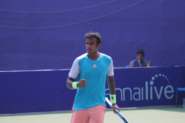 “I’m glad I ended up finding a solution to stay calm” – Mukund Sasikumar after winning against Qualifying Top Seed Jason Jung at the Chennai Open ATP Challenger 2023