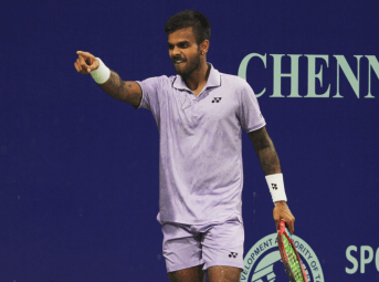 Sumit Nagal upsets fourth seed Ryan Peniston to progress to the second round of the Chennai Open ATP Challenger 2023