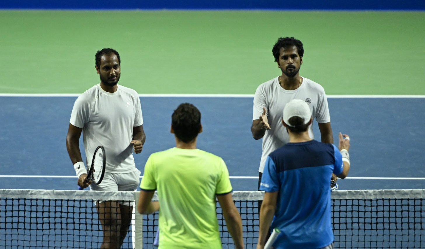 “The crowd support carried us home today” – Saketh Myneni & Ramkumar Ramanathan after beating the 2nd seeds in Pune