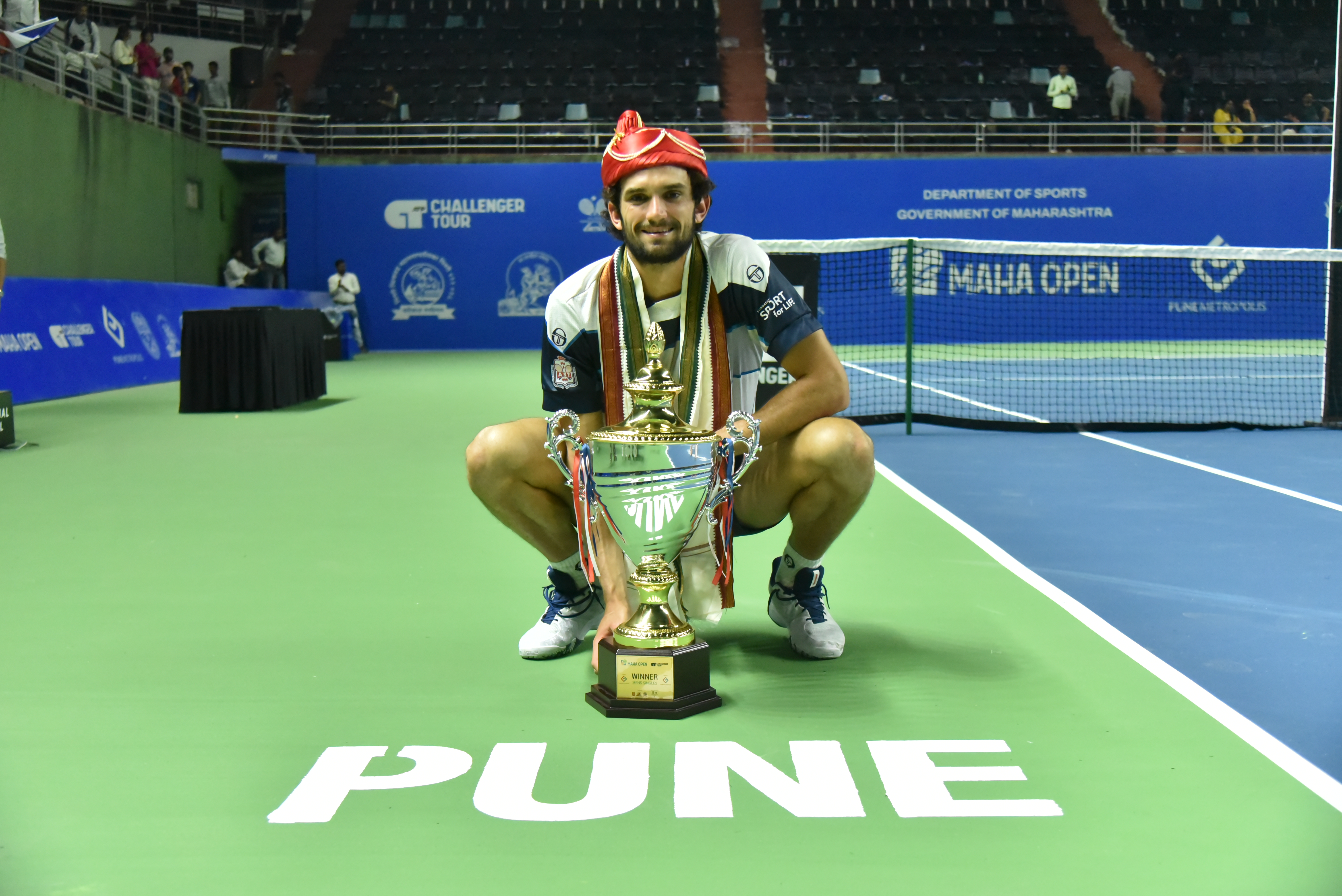 Valentin Vacherot wins singles title in Pune; his 3rd ATP Challenger title of 2024