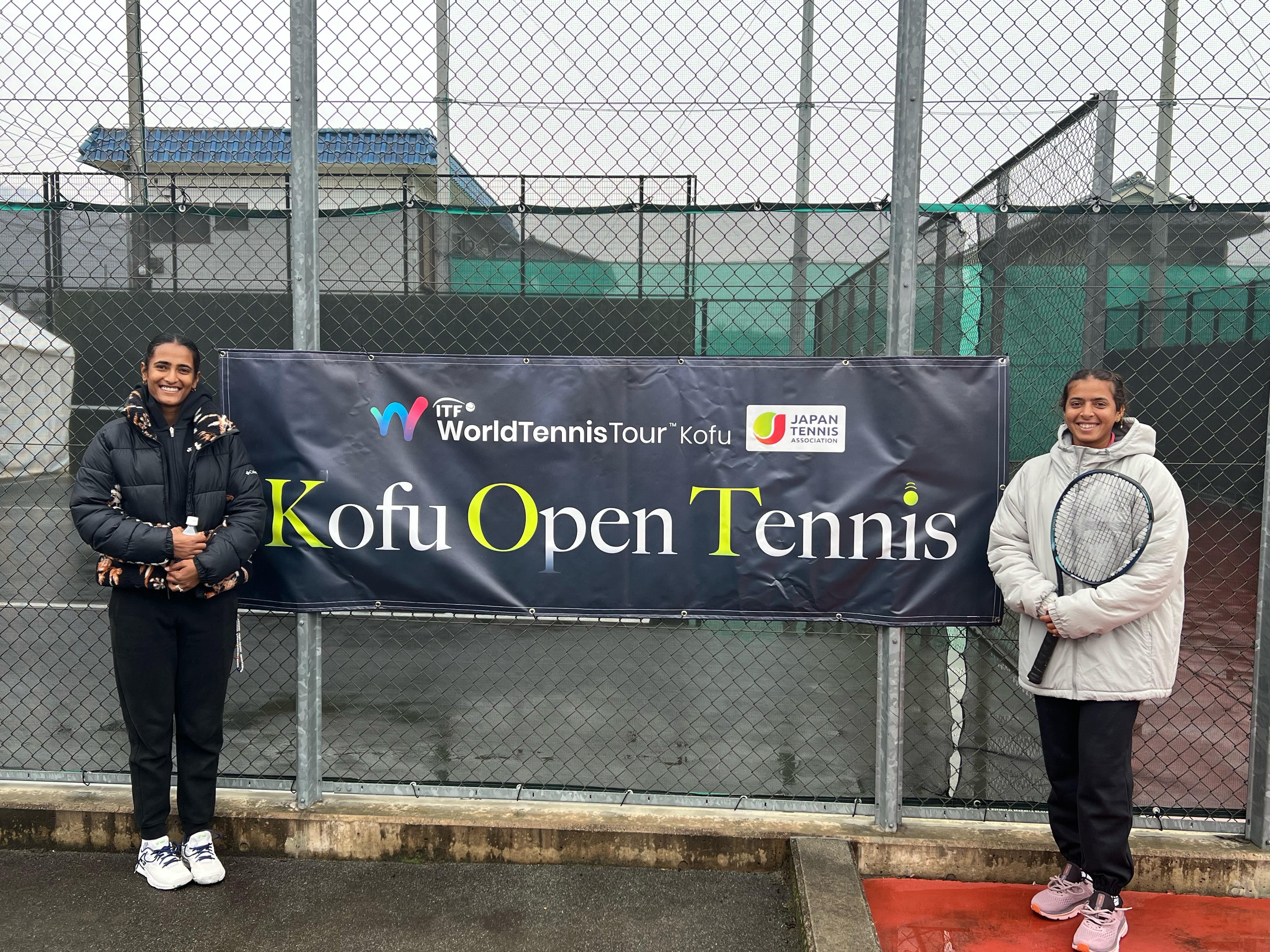 Ankita/Rutuja storm into Kofu Open Semi-Finals after a thrilling win