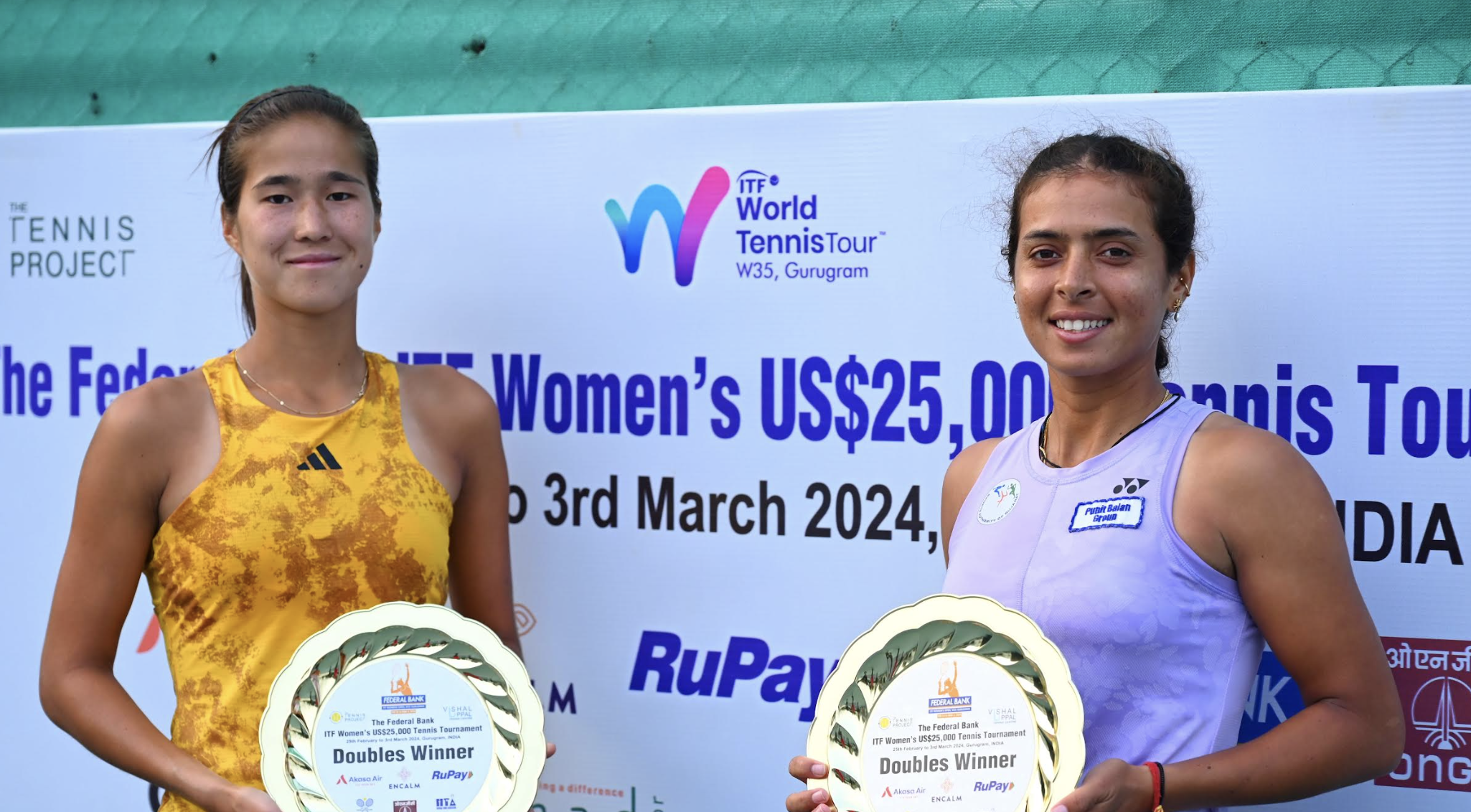 Ankita Raina Wins Gurugram Doubles Title