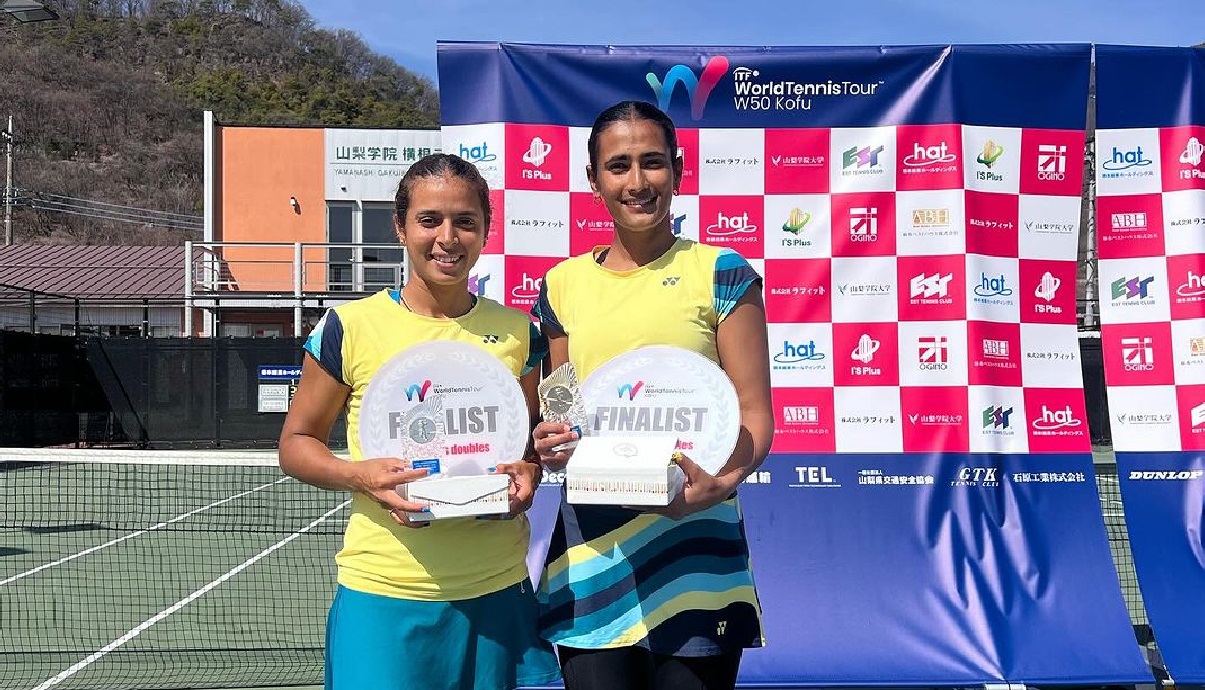 Ankita Raina & Rutuja Bhosale at Kofu Open 2024