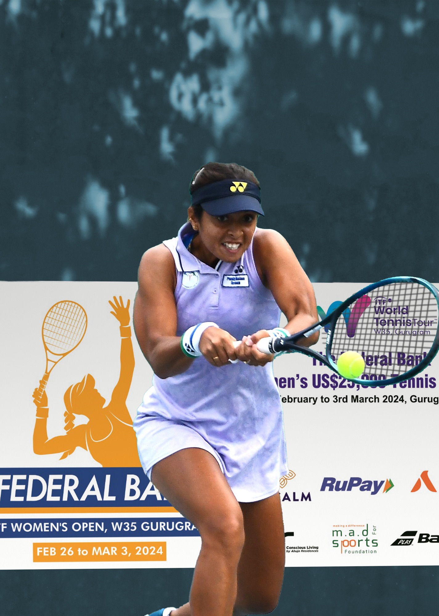 Ankita Raina registers comeback victory to enter semis at Federal Bank ITF Women’s Open
