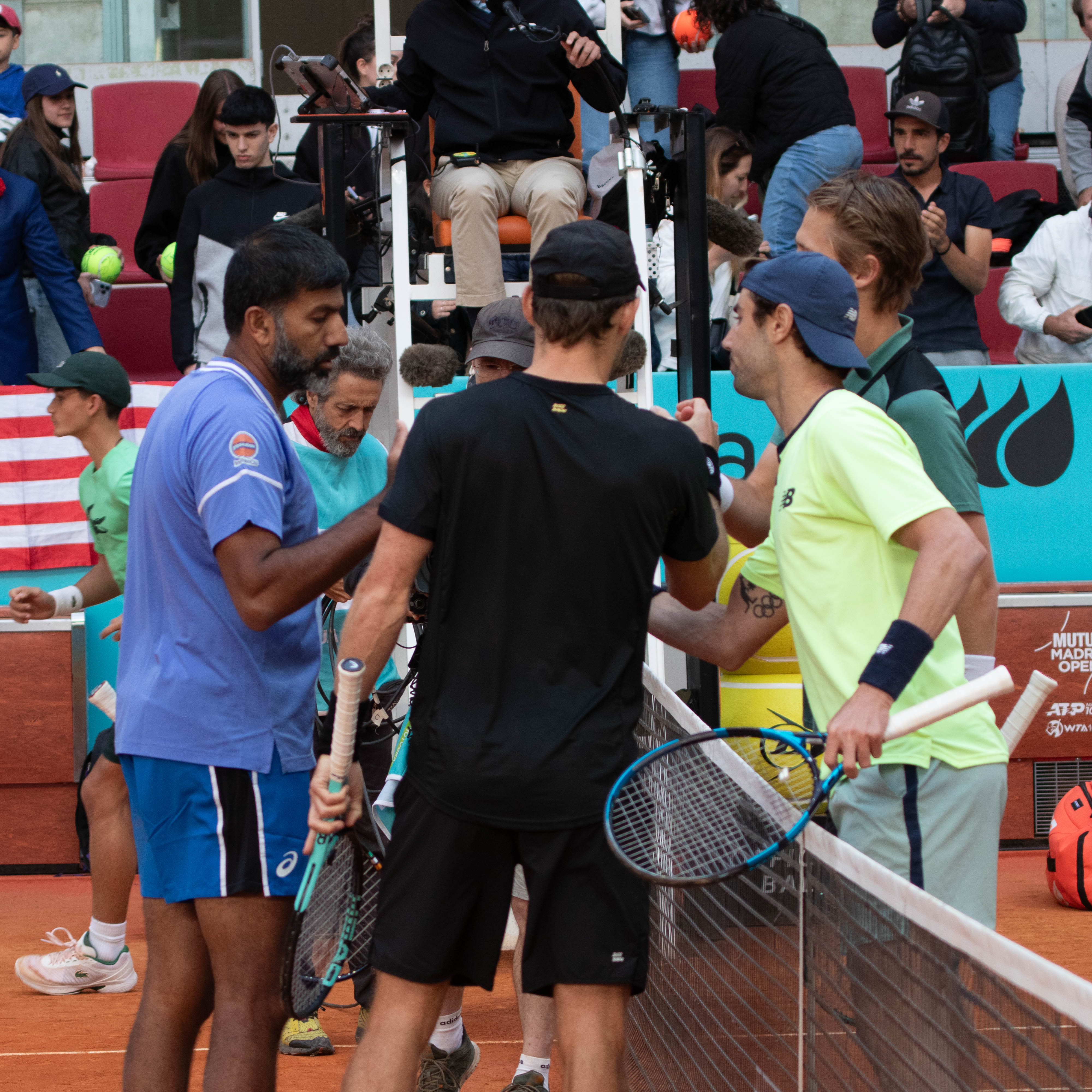 Bopanna/Ebden bow out in Madrid opening round
